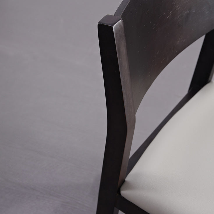 Contemporary Solid Wood Armless Dining Chairs Open Back Dining Side Chair Clearhalo ' kitchen&dining_furn' 'Dining Chairs' 'Dining Tables & Seating' 'dining_chair' 'furn' 'furn_dining_chair' 'Furniture' 'furniture_dining_chair' 'Kitchen & Dining Furniture' 'kitchen' 3468423