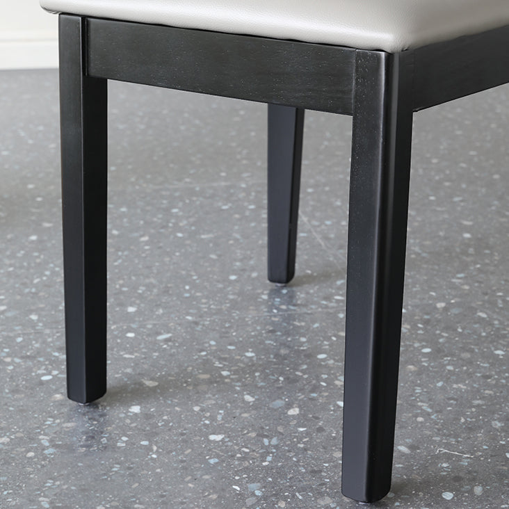 Contemporary Wood Dining Side Chair 16'' Wide Open Back Chair for Home Use Clearhalo ' kitchen&dining_furn' 'Dining Chairs' 'Dining Tables & Seating' 'dining_chair' 'furn' 'furn_dining_chair' 'Furniture' 'furniture_dining_chair' 'Kitchen & Dining Furniture' 'kitchen' 3468449