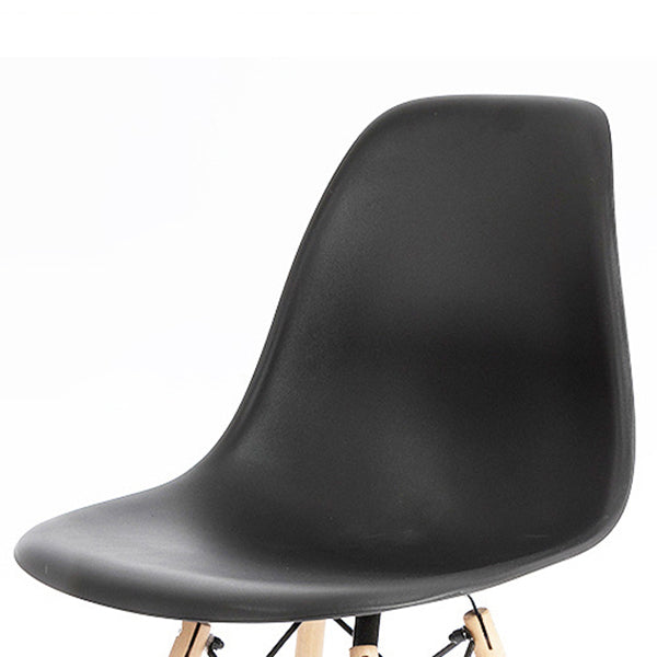 Contemporary Kitchen Dining Side Chair Wood Solid Back Dining Side Chair Clearhalo ' kitchen&dining_furn' 'Dining Chairs' 'Dining Tables & Seating' 'dining_chair' 'Furniture' 'furniture_dining_chair' 'Kitchen & Dining Furniture' 'kitchen' 3468501