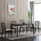 Modern Dining Side Chair 16.5'' Wide Wood Slat Back Chair for Home Use Clearhalo ' kitchen&dining_furn' 'Dining Chairs' 'Dining Tables & Seating' 'dining_chair' 'furn' 'furn_dining_chair' 'Furniture' 'furniture_dining_chair' 'Kitchen & Dining Furniture' 'kitchen' 3468546