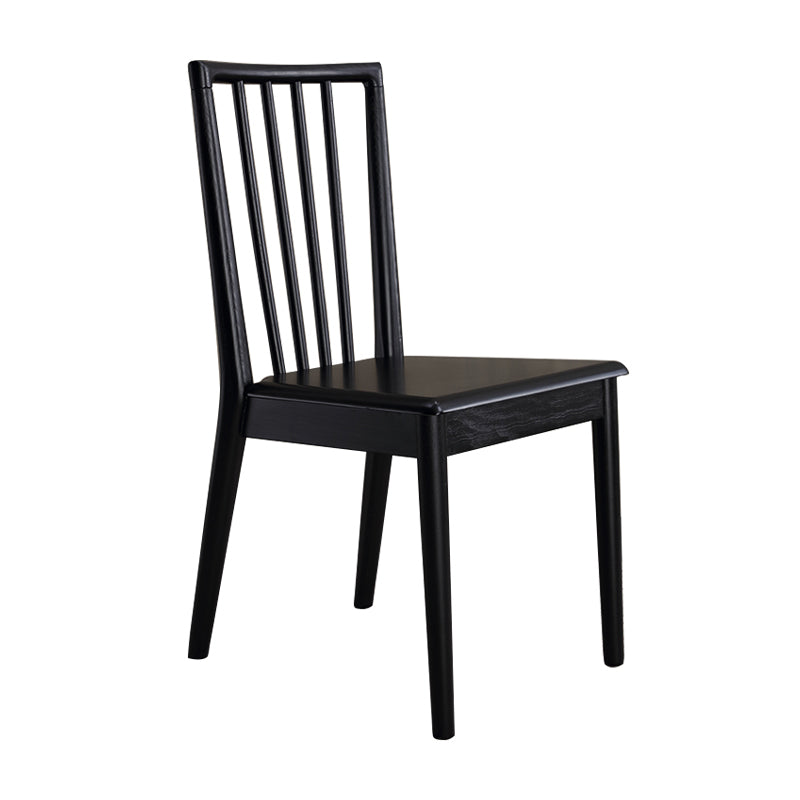 Modern Dining Side Chair 16.5'' Wide Wood Slat Back Chair for Home Use Clearhalo ' kitchen&dining_furn' 'Dining Chairs' 'Dining Tables & Seating' 'dining_chair' 'furn' 'furn_dining_chair' 'Furniture' 'furniture_dining_chair' 'Kitchen & Dining Furniture' 'kitchen' 3468547
