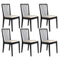 Modern Dining Side Chair 16.5'' Wide Wood Slat Back Chair for Home Use Upholstered 6 Piece Set Clearhalo ' kitchen&dining_furn' 'Dining Chairs' 'Dining Tables & Seating' 'dining_chair' 'furn' 'furn_dining_chair' 'Furniture' 'furniture_dining_chair' 'Kitchen & Dining Furniture' 'kitchen' 3468549