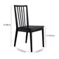 Modern Dining Side Chair 16.5'' Wide Wood Slat Back Chair for Home Use Clearhalo ' kitchen&dining_furn' 'Dining Chairs' 'Dining Tables & Seating' 'dining_chair' 'furn' 'furn_dining_chair' 'Furniture' 'furniture_dining_chair' 'Kitchen & Dining Furniture' 'kitchen' 3468554