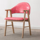 Wood Modern Style Indoor Chair of 20'' Wide Open Back Dining Side Chairs Pink 1 Piece Clearhalo ' kitchen&dining_furn' 'Dining Chairs' 'Dining Tables & Seating' 'dining_chair' 'furn' 'furn_dining_chair' 'Furniture' 'furniture_dining_chair' 'Kitchen & Dining Furniture' 'kitchen' 3468653