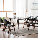Wood Modern Style Indoor Chair of 20'' Wide Open Back Dining Side Chairs Clearhalo ' kitchen&dining_furn' 'Dining Chairs' 'Dining Tables & Seating' 'dining_chair' 'furn' 'furn_dining_chair' 'Furniture' 'furniture_dining_chair' 'Kitchen & Dining Furniture' 'kitchen' 3468675