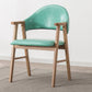 Wood Modern Style Indoor Chair of 20'' Wide Open Back Dining Side Chairs Green 1 Piece Clearhalo ' kitchen&dining_furn' 'Dining Chairs' 'Dining Tables & Seating' 'dining_chair' 'furn' 'furn_dining_chair' 'Furniture' 'furniture_dining_chair' 'Kitchen & Dining Furniture' 'kitchen' 3468680