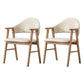 Wood Modern Style Indoor Chair of 20'' Wide Open Back Dining Side Chairs Off-White 2 Piece Set Clearhalo ' kitchen&dining_furn' 'Dining Chairs' 'Dining Tables & Seating' 'dining_chair' 'furn' 'furn_dining_chair' 'Furniture' 'furniture_dining_chair' 'Kitchen & Dining Furniture' 'kitchen' 3468702