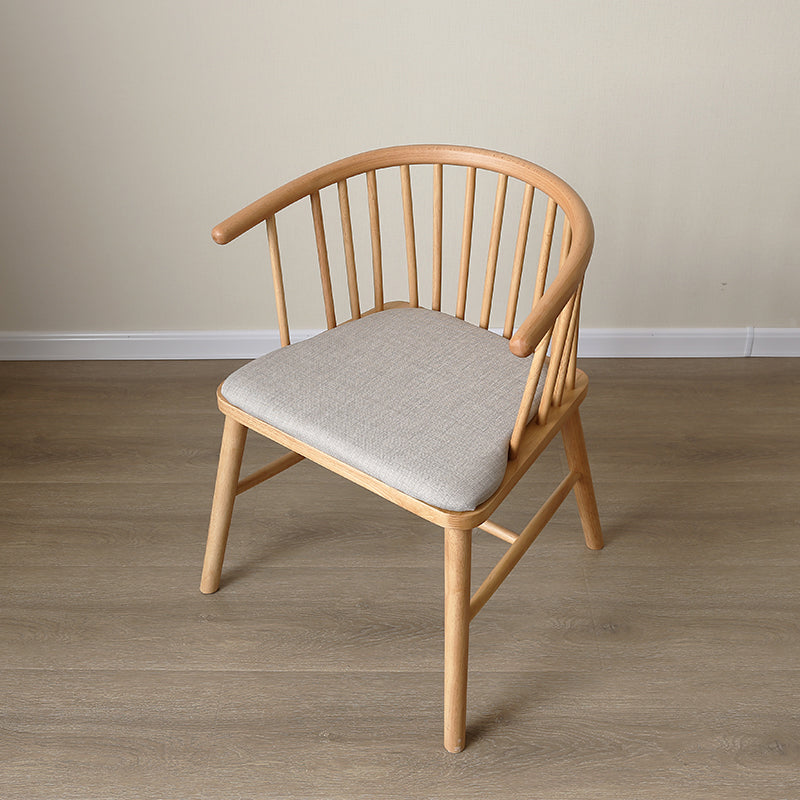 Minimalist Wooden Base Indoor Chair 21''Wide Winsor Chair with 4 Legs for Restaurant Wood 1 Piece Clearhalo ' kitchen&dining_furn' 'Dining Chairs' 'Dining Tables & Seating' 'dining_chair' 'furn' 'furn_dining_chair' 'Furniture' 'furniture_dining_chair' 'Kitchen & Dining Furniture' 'kitchen' 3468781