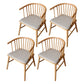 Minimalist Wooden Base Indoor Chair 21''Wide Winsor Chair with 4 Legs for Restaurant Wood 4 Piece Set Clearhalo ' kitchen&dining_furn' 'Dining Chairs' 'Dining Tables & Seating' 'dining_chair' 'furn' 'furn_dining_chair' 'Furniture' 'furniture_dining_chair' 'Kitchen & Dining Furniture' 'kitchen' 3468787