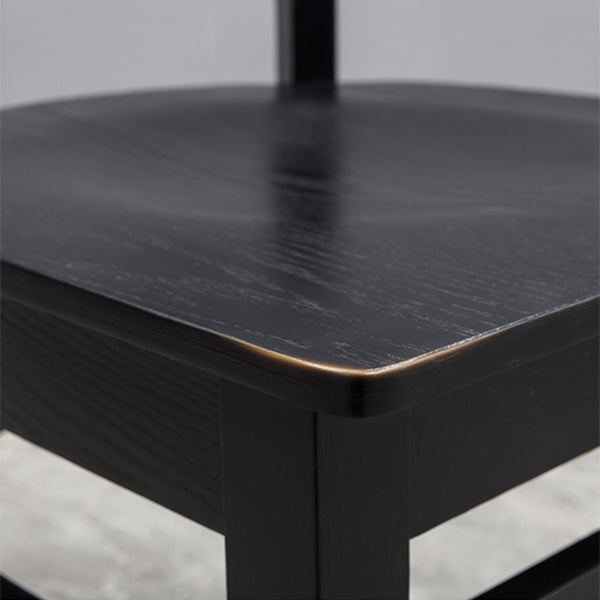 Traditional Wood Dining Side Chair 16.5'' Wide Ladder Back Chair for Home Use Clearhalo ' kitchen&dining_furn' 'Dining Chairs' 'Dining Tables & Seating' 'dining_chair' 'furn' 'furn_dining_chair' 'Furniture' 'furniture_dining_chair' 'Kitchen & Dining Furniture' 'kitchen' 3468834