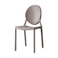 Home Scandinavian Side Chair Open Back Plastic Stackable Dining Room Chair Grey 1 Piece Clearhalo ' kitchen&dining_furn' 'Dining Chairs' 'Dining Tables & Seating' 'dining_chair' 'furn' 'furn_dining_chair' 'Furniture' 'furniture_dining_chair' 'Kitchen & Dining Furniture' 'kitchen' 3468847
