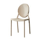 Home Scandinavian Side Chair Open Back Plastic Stackable Dining Room Chair Khaki 1 Piece Clearhalo ' kitchen&dining_furn' 'Dining Chairs' 'Dining Tables & Seating' 'dining_chair' 'furn' 'furn_dining_chair' 'Furniture' 'furniture_dining_chair' 'Kitchen & Dining Furniture' 'kitchen' 3468864