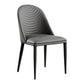 Metal Base Indoor Dining Chair 19'' Wide Parsons Leather Chair for Restaurant Clearhalo ' kitchen&dining_furn' 'Dining Chairs' 'Dining Tables & Seating' 'dining_chair' 'furn' 'furn_dining_chair' 'Furniture' 'furniture_dining_chair' 'Kitchen & Dining Furniture' 'kitchen' 3469051
