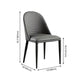 Metal Base Indoor Dining Chair 19'' Wide Parsons Leather Chair for Restaurant Clearhalo ' kitchen&dining_furn' 'Dining Chairs' 'Dining Tables & Seating' 'dining_chair' 'furn' 'furn_dining_chair' 'Furniture' 'furniture_dining_chair' 'Kitchen & Dining Furniture' 'kitchen' 3469056