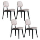 Plastic Dining Chairs Modern Kitchen Side Chair 16'' Wide Open Back Side Chair Purple 4 Piece Set Clearhalo ' kitchen&dining_furn' 'Dining Chairs' 'Dining Tables & Seating' 'dining_chair' 'furn' 'furn_dining_chair' 'Furniture' 'furniture_dining_chair' 'Kitchen & Dining Furniture' 'kitchen' 3469103