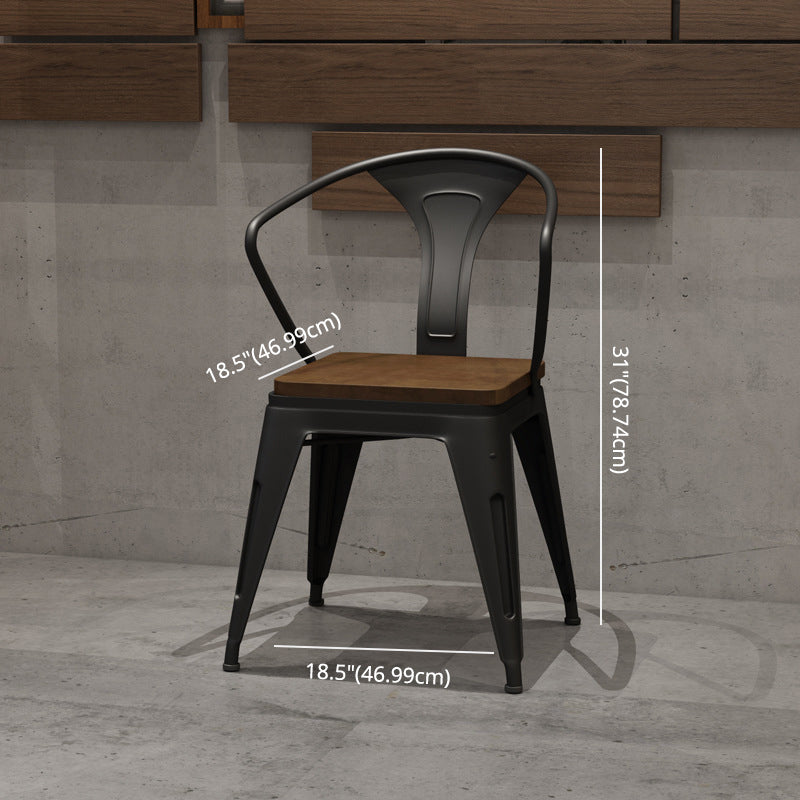 Industrial Solid Wood Dining¬†Room¬†Set with Rectangle Table and Metal Base Dining Table Furniture Clearhalo 'Dining Room Sets' 'Dining Tables & Seating' 'dining_room_set' 'furn' 'furn_dining_room_set' 'Furniture' 'furniture_dining_room_set' 'Kitchen & Dining Furniture' 'kitchen&dining_furn' 'kitchen' 3473330