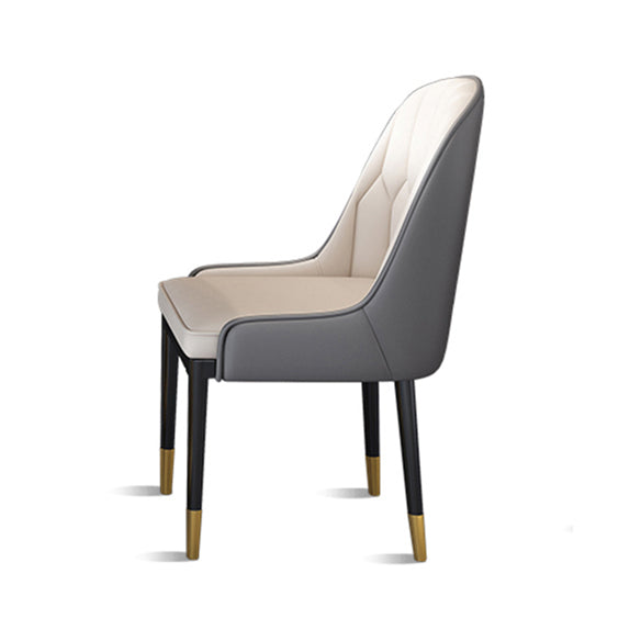 Standard Sintered Stone Top Dining Set with 1 Gold Metallic Legs for Dining Furniture Clearhalo 'Dining Room Sets' 'Dining Tables & Seating' 'dining_room_set' 'furn' 'furn_dining_room_set' 'Furniture' 'furniture_dining_room_set' 'Kitchen & Dining Furniture' 'kitchen&dining_furn' 'kitchen' 3473333