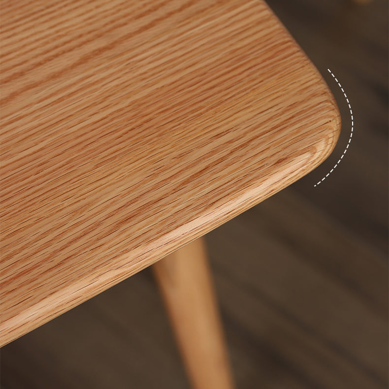 Minimalist Style Dining Table with Self-Storing¬†Leaf Solid Wood Dining Table and Chairs for Home Use Clearhalo 'Dining Room Sets' 'Dining Tables & Seating' 'dining_room_set' 'furn' 'furn_dining_room_set' 'Furniture' 'furniture_dining_room_set' 'Kitchen & Dining Furniture' 'kitchen&dining_furn' 'kitchen' 3473406