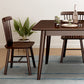 Minimalist Style Dining Table with Fixed Solid Wood Dining Table and Chairs for Home Use Clearhalo 'Dining Room Sets' 'Dining Tables & Seating' 'dining_room_set' 'furn' 'furn_dining_room_set' 'Furniture' 'furniture_dining_room_set' 'Kitchen & Dining Furniture' 'kitchen&dining_furn' 'kitchen' 3473422