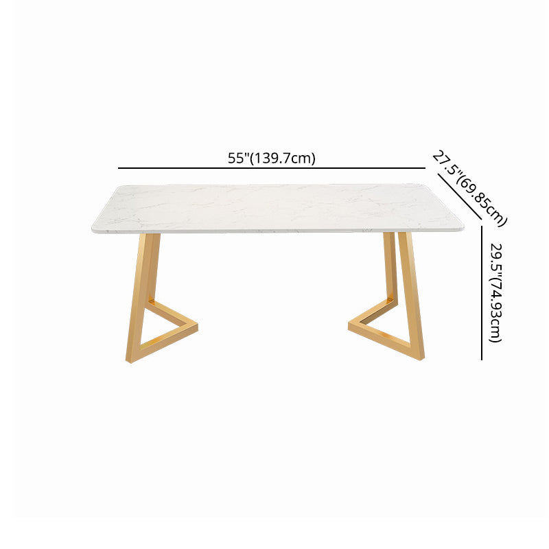Scandinavian Dining Table Set with Marble Dining Table and Padded Chairs Clearhalo 'Dining Room Sets' 'Dining Tables & Seating' 'dining_room_set' 'furn' 'furn_dining_room_set' 'Furniture' 'furniture_dining_room_set' 'Kitchen & Dining Furniture' 'kitchen&dining_furn' 'kitchen' 3473658