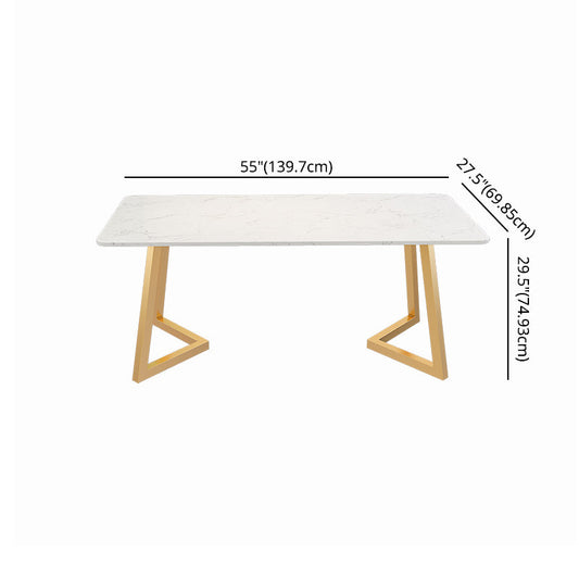 Scandinavian Dining Table Set with Marble Dining Table and Padded Chairs Clearhalo 'Dining Room Sets' 'Dining Tables & Seating' 'dining_room_set' 'furn' 'furn_dining_room_set' 'Furniture' 'furniture_dining_room_set' 'Kitchen & Dining Furniture' 'kitchen&dining_furn' 'kitchen' 3473658