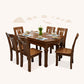 Traditional Wooden Dining Set Standard Height with Rectangle Top Dining Room Set Clearhalo 'Dining Room Sets' 'Dining Tables & Seating' 'dining_room_set' 'furn' 'furn_dining_room_set' 'Furniture' 'furniture_dining_room_set' 'Kitchen & Dining Furniture' 'kitchen&dining_furn' 'kitchen' 3473704