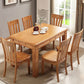 Traditional Wooden Dining Room Set with Rectangle Top and 4 Legs Base Dining Furniture Clearhalo 'Dining Room Sets' 'Dining Tables & Seating' 'dining_room_set' 'furn' 'furn_dining_room_set' 'Furniture' 'furniture_dining_room_set' 'Kitchen & Dining Furniture' 'kitchen&dining_furn' 'kitchen' 3473790