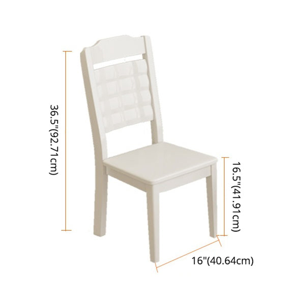 Contemporary Style Marble Dining Set with White Fixed Table and 4 Legs Base for Home Use Clearhalo 'Dining Room Sets' 'Dining Tables & Seating' 'dining_room_set' 'furn' 'furn_dining_room_set' 'Furniture' 'furniture_dining_room_set' 'Kitchen & Dining Furniture' 'kitchen&dining_furn' 'kitchen' 3473810