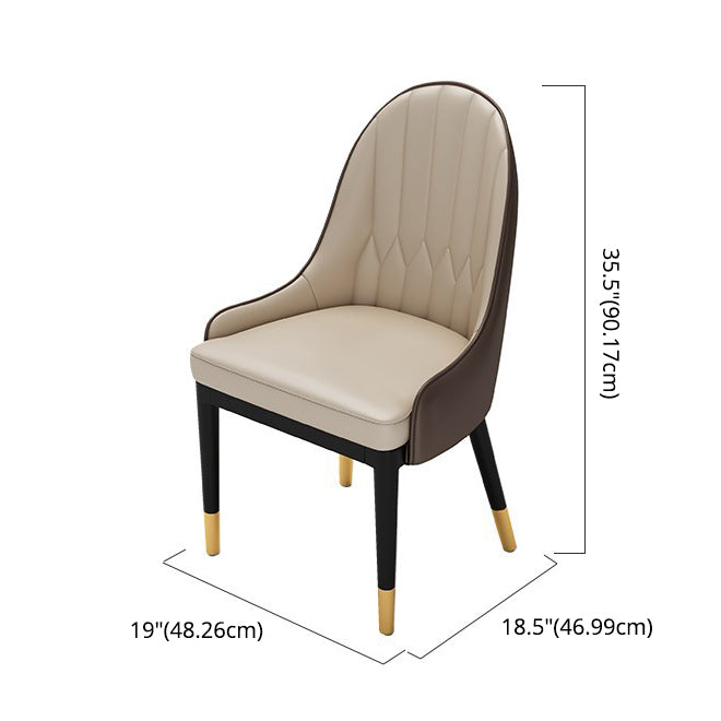 Scandinavian Sintered Stone Dining Room Set Standard Height with Gold Base Dining Furniture Clearhalo 'Dining Room Sets' 'Dining Tables & Seating' 'dining_room_set' 'furn' 'furn_dining_room_set' 'Furniture' 'furniture_dining_room_set' 'Kitchen & Dining Furniture' 'kitchen&dining_furn' 'kitchen' 3473931
