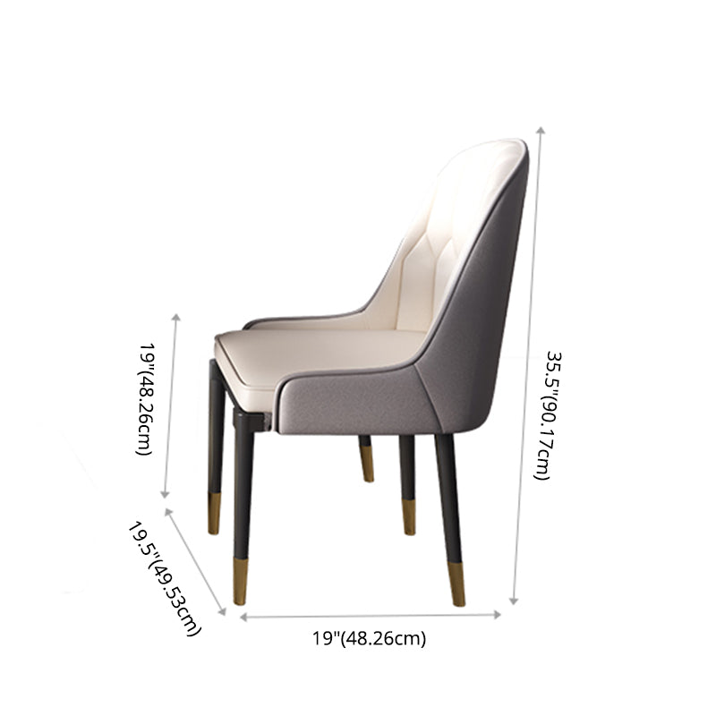 Modern Style Sintered Stone Dining Table with Standard Height Fixed Table and Gold Trestle Base Clearhalo 'Dining Room Sets' 'Dining Tables & Seating' 'dining_room_set' 'furn' 'furn_dining_room_set' 'Furniture' 'furniture_dining_room_set' 'Kitchen & Dining Furniture' 'kitchen&dining_furn' 'kitchen' 3474045