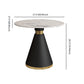 Modern Style Sintered Stone White Dining Room Set with Round Table Formal Dining Table Furniture Clearhalo 'Dining Room Sets' 'Dining Tables & Seating' 'dining_room_set' 'furn' 'furn_dining_room_set' 'Furniture' 'furniture_dining_room_set' 'Kitchen & Dining Furniture' 'kitchen&dining_furn' 'kitchen' 3474115