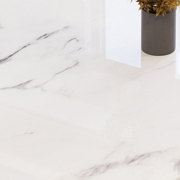 Contemporary Dining Room Set Metal Frame White Slate Rectangular Dining Table Set for Home Clearhalo 'Dining Room Sets' 'Dining Tables & Seating' 'dining_room_set' 'furn' 'furn_dining_room_set' 'Furniture' 'furniture_dining_room_set' 'Kitchen & Dining Furniture' 'kitchen&dining_furn' 'kitchen' 3474219