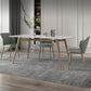 Contemporary Table Dining Set with Sintered Stone Table and Upholstered Chairs Clearhalo 'Dining Room Sets' 'Dining Tables & Seating' 'dining_room_set' 'furn' 'furn_dining_room_set' 'Furniture' 'furniture_dining_room_set' 'Kitchen & Dining Furniture' 'kitchen&dining_furn' 'kitchen' 3474225