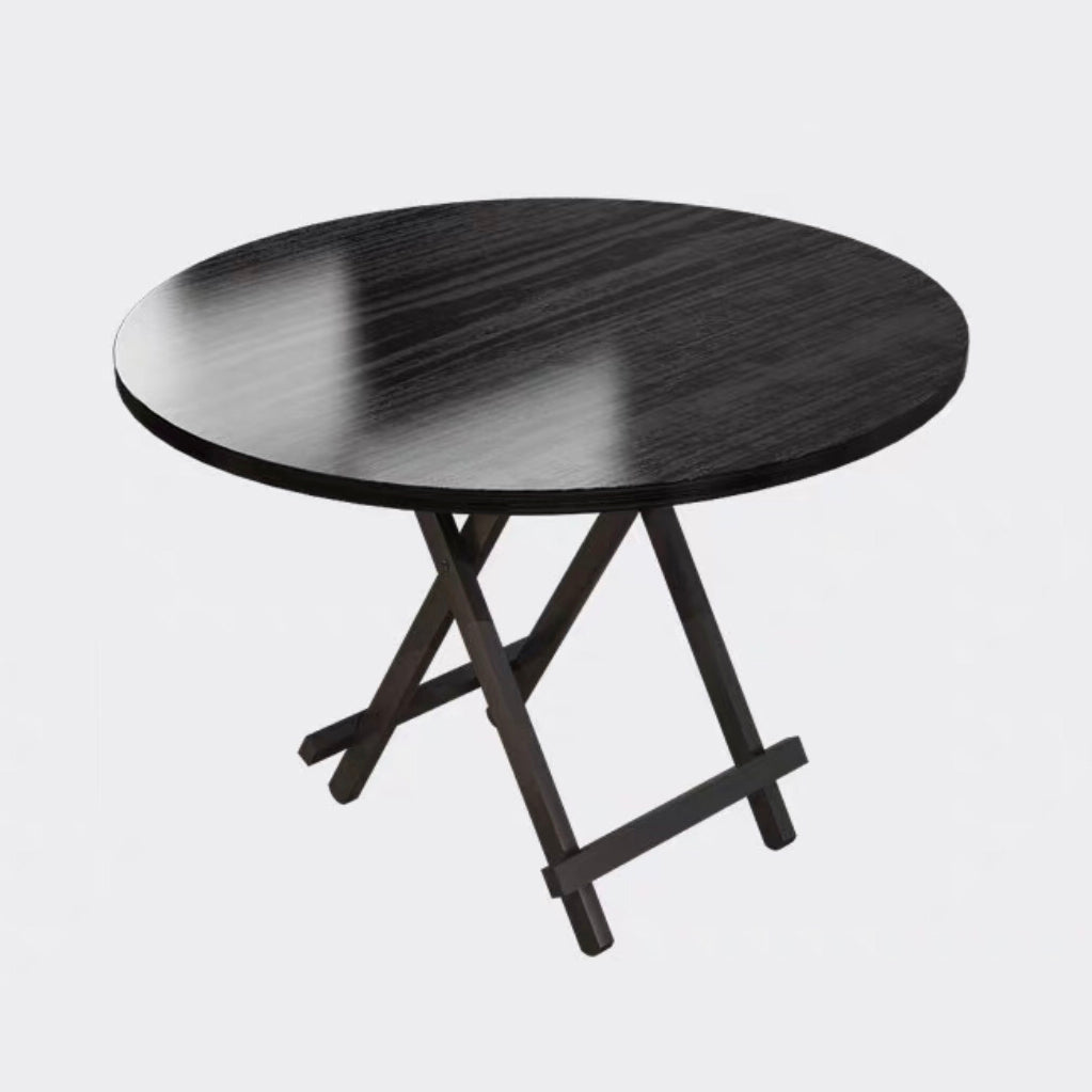 Standard Wooden Too Dining Table Set with Black Metallic Legs for Dining Furniture Clearhalo 'Dining Room Sets' 'Dining Tables & Seating' 'dining_room_set' 'furn' 'furn_dining_room_set' 'Furniture' 'furniture_dining_room_set' 'Kitchen & Dining Furniture' 'kitchen&dining_furn' 'kitchen' 3474240