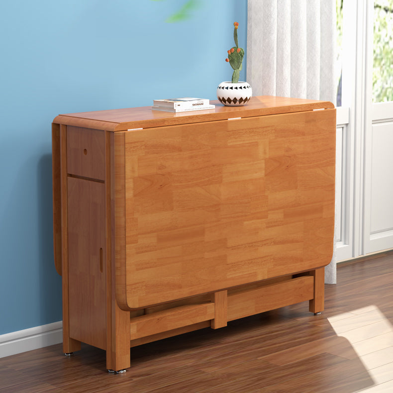 Modern Standard Height Solid Wood Dining Table Rectangle Dining Room Set For Home Use Clearhalo 'Dining Room Sets' 'Dining Tables & Seating' 'dining_room_set' 'furn' 'furn_dining_room_set' 'Furniture' 'furniture_dining_room_set' 'Kitchen & Dining Furniture' 'kitchen&dining_furn' 'kitchen' 3474261