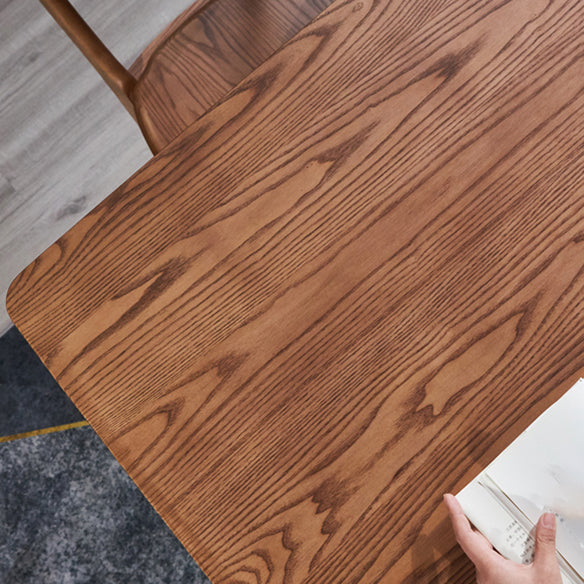 Traditional Style Solid Wood Dining Set with Traditional Height Table and 4 Legs Base for Home Use Clearhalo 'Dining Room Sets' 'Dining Tables & Seating' 'dining_room_set' 'furn' 'furn_dining_room_set' 'Furniture' 'furniture_dining_room_set' 'Kitchen & Dining Furniture' 'kitchen&dining_furn' 'kitchen' 3474326