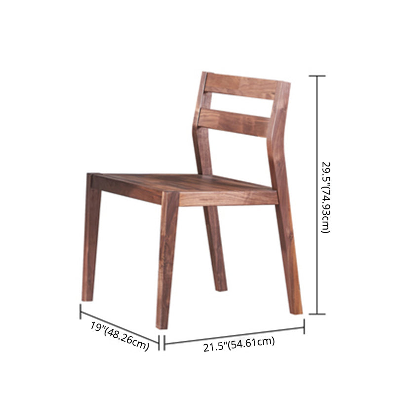 Traditional Style Solid Wood Dining Room Set with Walnut Table and 4 Legs Base Clearhalo 'Dining Room Sets' 'Dining Tables & Seating' 'dining_room_set' 'furn' 'furn_dining_room_set' 'Furniture' 'furniture_dining_room_set' 'Kitchen & Dining Furniture' 'kitchen&dining_furn' 'kitchen' 3474373