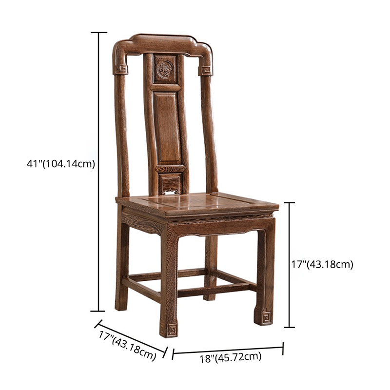 Traditional Style Solid Wood Dining Room Set with Fixed Rectangle Shape Table and 4 Legs Base Clearhalo 'Dining Room Sets' 'Dining Tables & Seating' 'dining_room_set' 'furn' 'furn_dining_room_set' 'Furniture' 'furniture_dining_room_set' 'Kitchen & Dining Furniture' 'kitchen&dining_furn' 'kitchen' 3474385