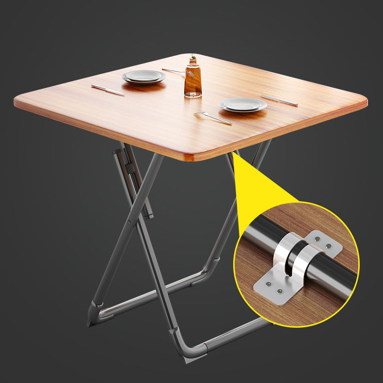 Modern Style Kitchen Dining Set Wood Top Dining Furniture Set with Double Pedestal Base Clearhalo 'Dining Room Sets' 'Dining Tables & Seating' 'dining_room_set' 'furn' 'furn_dining_room_set' 'Furniture' 'furniture_dining_room_set' 'Kitchen & Dining Furniture' 'kitchen&dining_furn' 'kitchen' 3474432