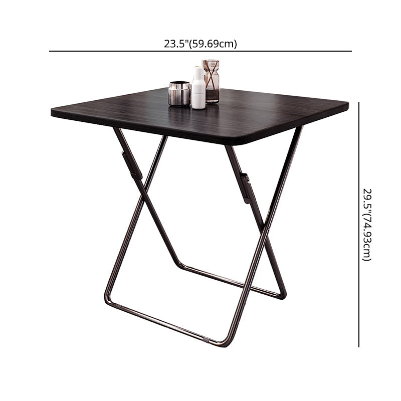 Modern Style Kitchen Dining Set Wood Top Dining Furniture Set with Double Pedestal Base Clearhalo 'Dining Room Sets' 'Dining Tables & Seating' 'dining_room_set' 'furn' 'furn_dining_room_set' 'Furniture' 'furniture_dining_room_set' 'Kitchen & Dining Furniture' 'kitchen&dining_furn' 'kitchen' 3474434