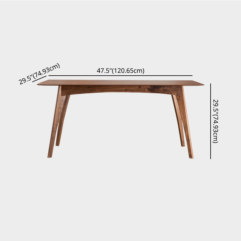 Traditional Style Solid Wood Dining Set with Traditional Height Table and 4 Legs Base Clearhalo 'Dining Room Sets' 'Dining Tables & Seating' 'dining_room_set' 'furn' 'furn_dining_room_set' 'Furniture' 'furniture_dining_room_set' 'Kitchen & Dining Furniture' 'kitchen&dining_furn' 'kitchen' 3474480