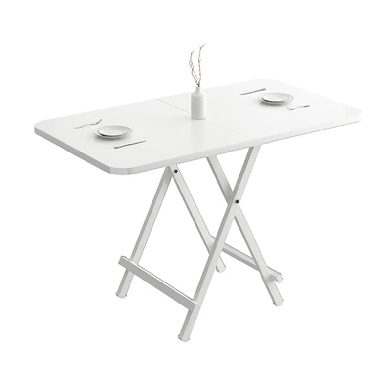 Modern Foldable DiningRoomTableSet with Double Pedestal Base Kitchen Dining Furniture Clearhalo 'Dining Room Sets' 'Dining Tables & Seating' 'dining_room_set' 'furn' 'furn_dining_room_set' 'Furniture' 'furniture_dining_room_set' 'Kitchen & Dining Furniture' 'kitchen&dining_furn' 'kitchen' 3474514