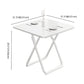 Modern Foldable DiningRoomTableSet with Double Pedestal Base Kitchen Dining Furniture Clearhalo 'Dining Room Sets' 'Dining Tables & Seating' 'dining_room_set' 'furn' 'furn_dining_room_set' 'Furniture' 'furniture_dining_room_set' 'Kitchen & Dining Furniture' 'kitchen&dining_furn' 'kitchen' 3474518