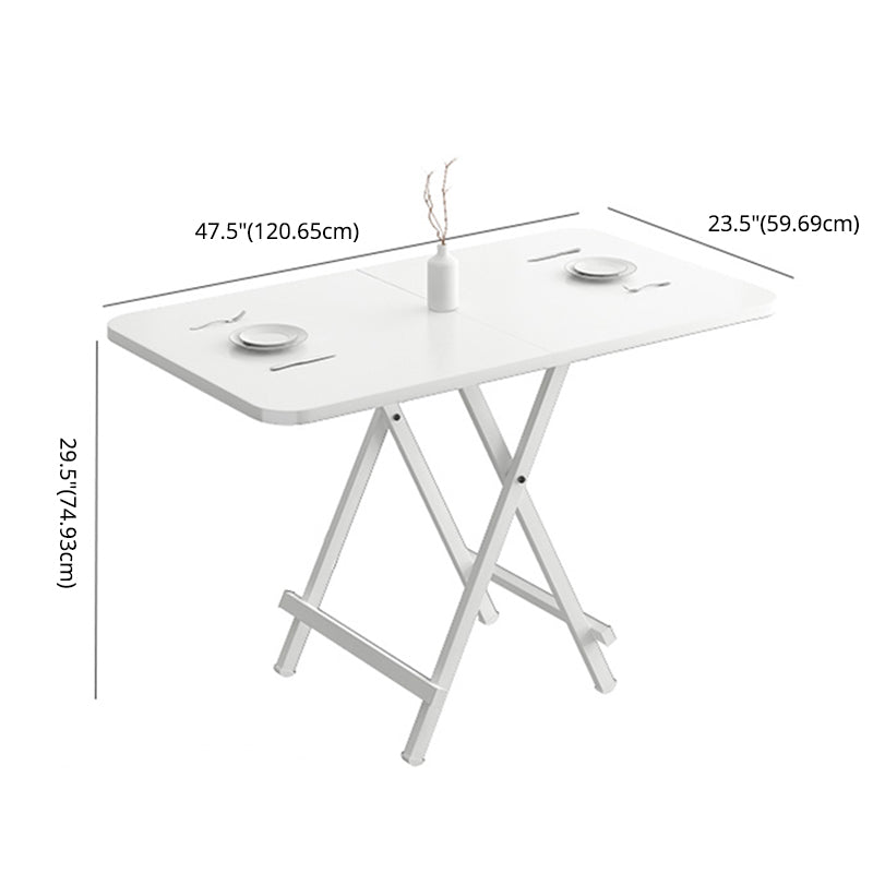 Modern Foldable DiningRoomTableSet with Double Pedestal Base Kitchen Dining Furniture Clearhalo 'Dining Room Sets' 'Dining Tables & Seating' 'dining_room_set' 'furn' 'furn_dining_room_set' 'Furniture' 'furniture_dining_room_set' 'Kitchen & Dining Furniture' 'kitchen&dining_furn' 'kitchen' 3474519