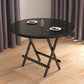 Standard Wooden Top Dining Set with Black Metallic Legs for Dining Furniture Clearhalo 'Dining Room Sets' 'Dining Tables & Seating' 'dining_room_set' 'furn' 'furn_dining_room_set' 'Furniture' 'furniture_dining_room_set' 'Kitchen & Dining Furniture' 'kitchen&dining_furn' 'kitchen' 3474524