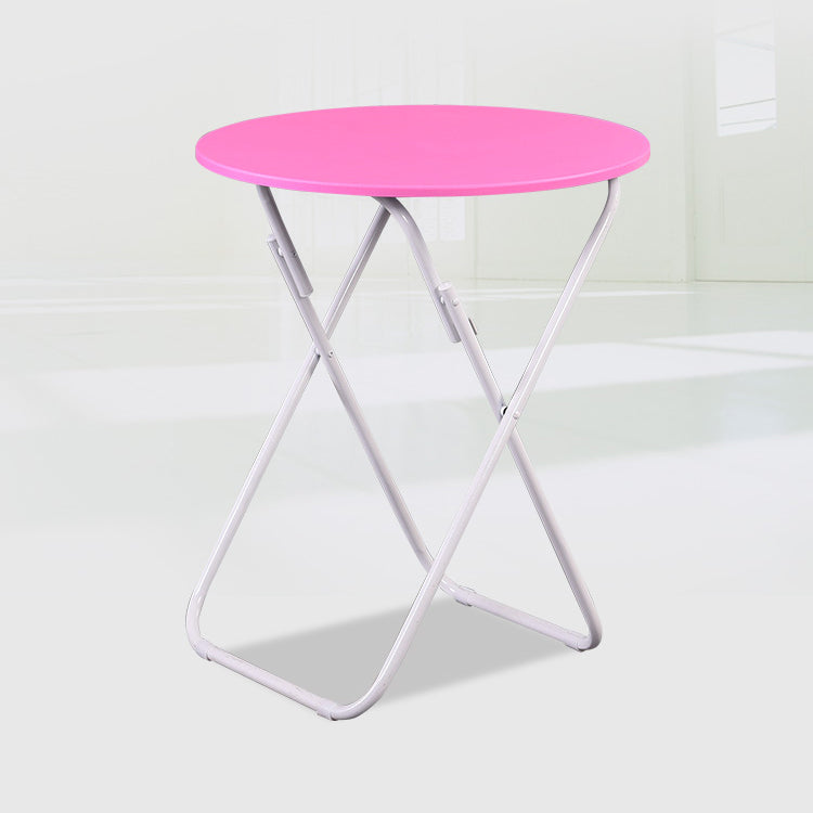 Folding Dining Table Set with Round Top and White Base Table Set for Home Use Clearhalo 'Dining Room Sets' 'Dining Tables & Seating' 'dining_room_set' 'furn' 'furn_dining_room_set' 'Furniture' 'furniture_dining_room_set' 'Kitchen & Dining Furniture' 'kitchen&dining_furn' 'kitchen' 3474676