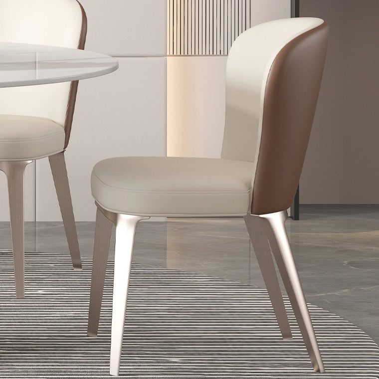 Modern Round Sintered Stone Dining Room Set Space-Saving Design Dining Table Furniture Clearhalo 'Dining Room Sets' 'Dining Tables & Seating' 'dining_room_set' 'furn' 'furn_dining_room_set' 'Furniture' 'furniture_dining_room_set' 'Kitchen & Dining Furniture' 'kitchen&dining_furn' 'kitchen' 3474744