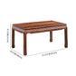 Traditional Style Solid Wood Dining Set with Fixed Rectangle Shape Table and 4 Legs Base Clearhalo 'Dining Room Sets' 'Dining Tables & Seating' 'dining_room_set' 'furn' 'furn_dining_room_set' 'Furniture' 'furniture_dining_room_set' 'Kitchen & Dining Furniture' 'kitchen&dining_furn' 'kitchen' 3474819
