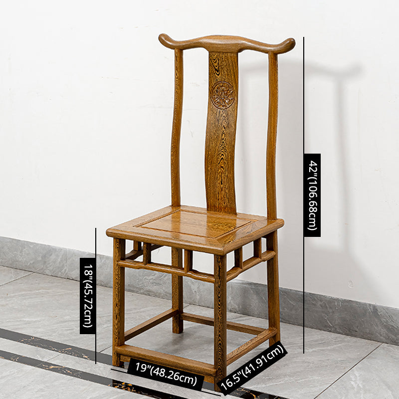 Traditional Style Solid Wood Dining Set with Rectangle Shape Table and 4 Legs Base Clearhalo 'Dining Room Sets' 'Dining Tables & Seating' 'dining_room_set' 'furn' 'furn_dining_room_set' 'Furniture' 'furniture_dining_room_set' 'Kitchen & Dining Furniture' 'kitchen&dining_furn' 'kitchen' 3474902