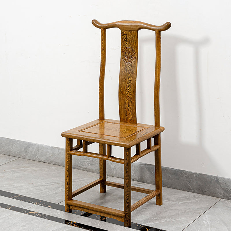 Traditional Style Solid Wood Dining Set with Rectangle Shape Table and 4 Legs Base Clearhalo 'Dining Room Sets' 'Dining Tables & Seating' 'dining_room_set' 'furn' 'furn_dining_room_set' 'Furniture' 'furniture_dining_room_set' 'Kitchen & Dining Furniture' 'kitchen&dining_furn' 'kitchen' 3474905